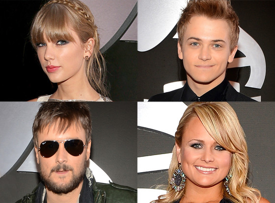 Eric Church, Hunter Hayes, Miranda Lambert, Taylor Swift Eric Church, Hunter Hayes, Miranda Lambert, Taylor Swift